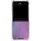 Space Marble Galaxy Z Flip6 Clear Case